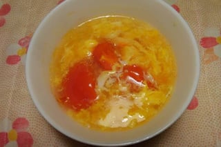 中華風トマトの卵スープ
